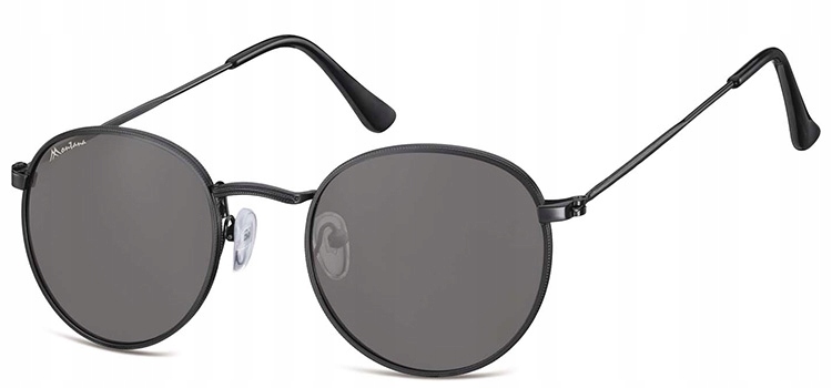 

Lenonki Okulary czarne Damskie Męskie Retro Hippie