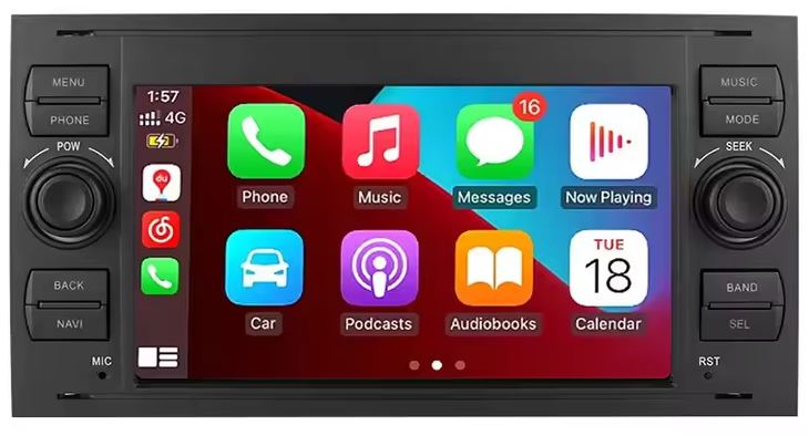 RADIO SAMOCHODOWE FORD MONDEO MK4 FOCUS MK2 MK3 GALAXY S-MAX GPS ANDROID Rodzaje odtwarzanych nośników USB