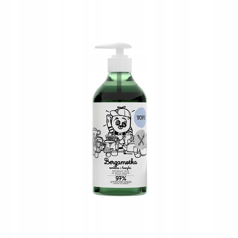 

Płyn do naczyń Yope, Bergamotka Bazylia 750ml
