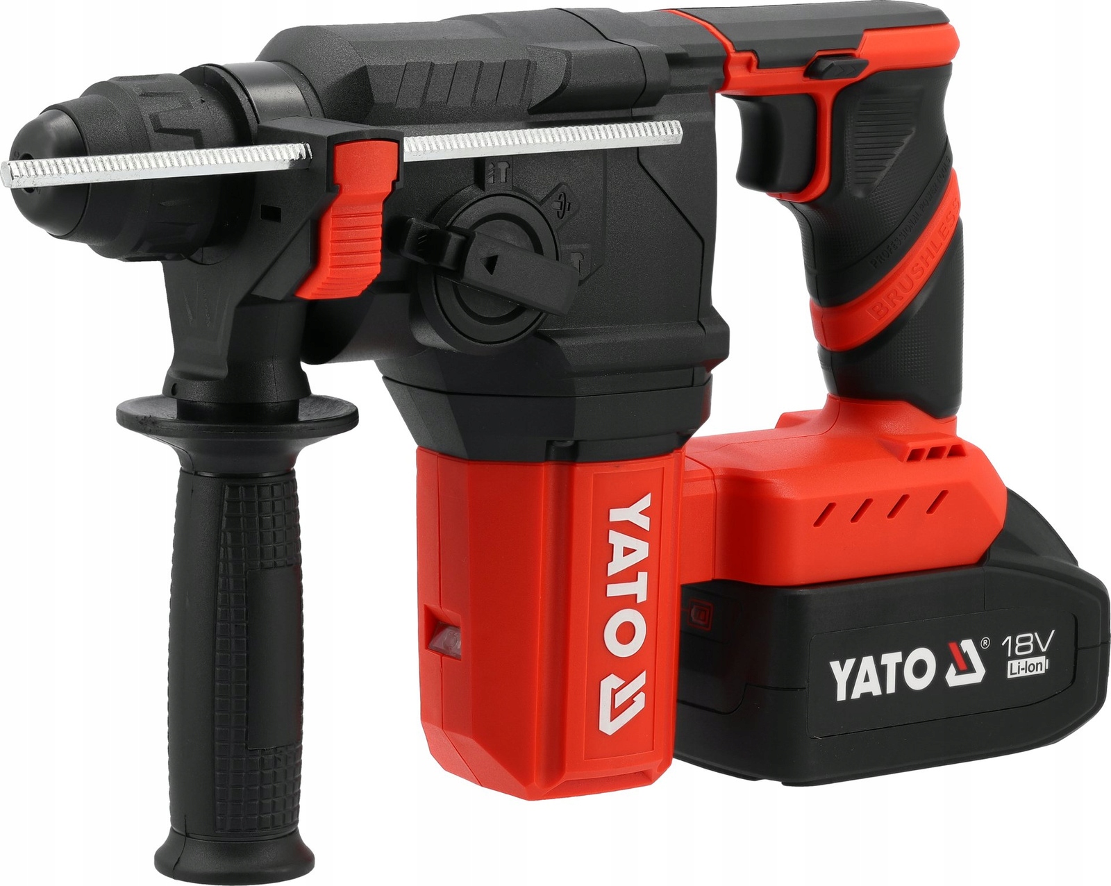 Yato akumulátorová vrtací kladivo Sds Plus 18V 2x4Ah YT-827722