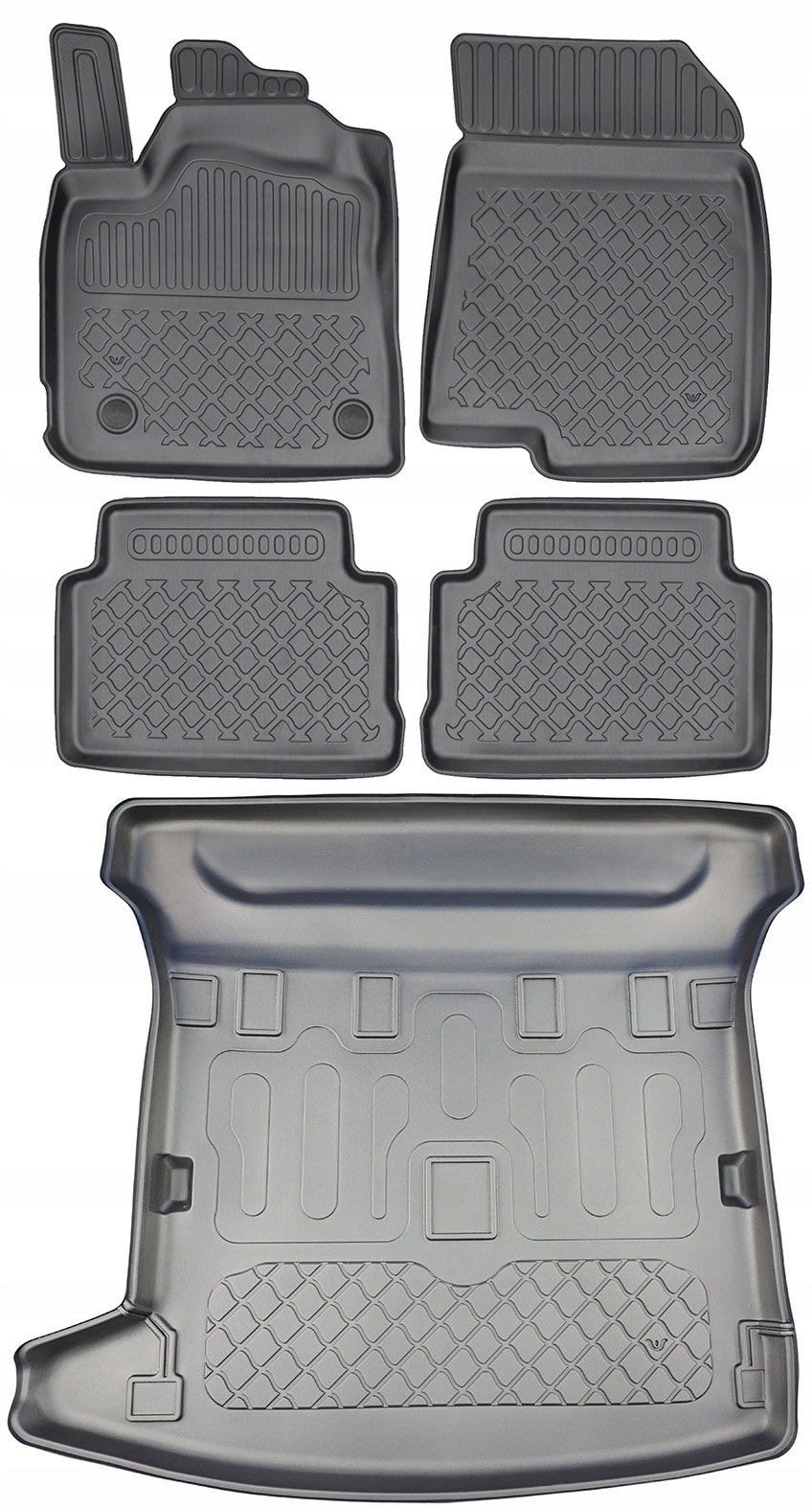 Dacia Jogger Crossover 2022- Sada Koberce batožinový priestor