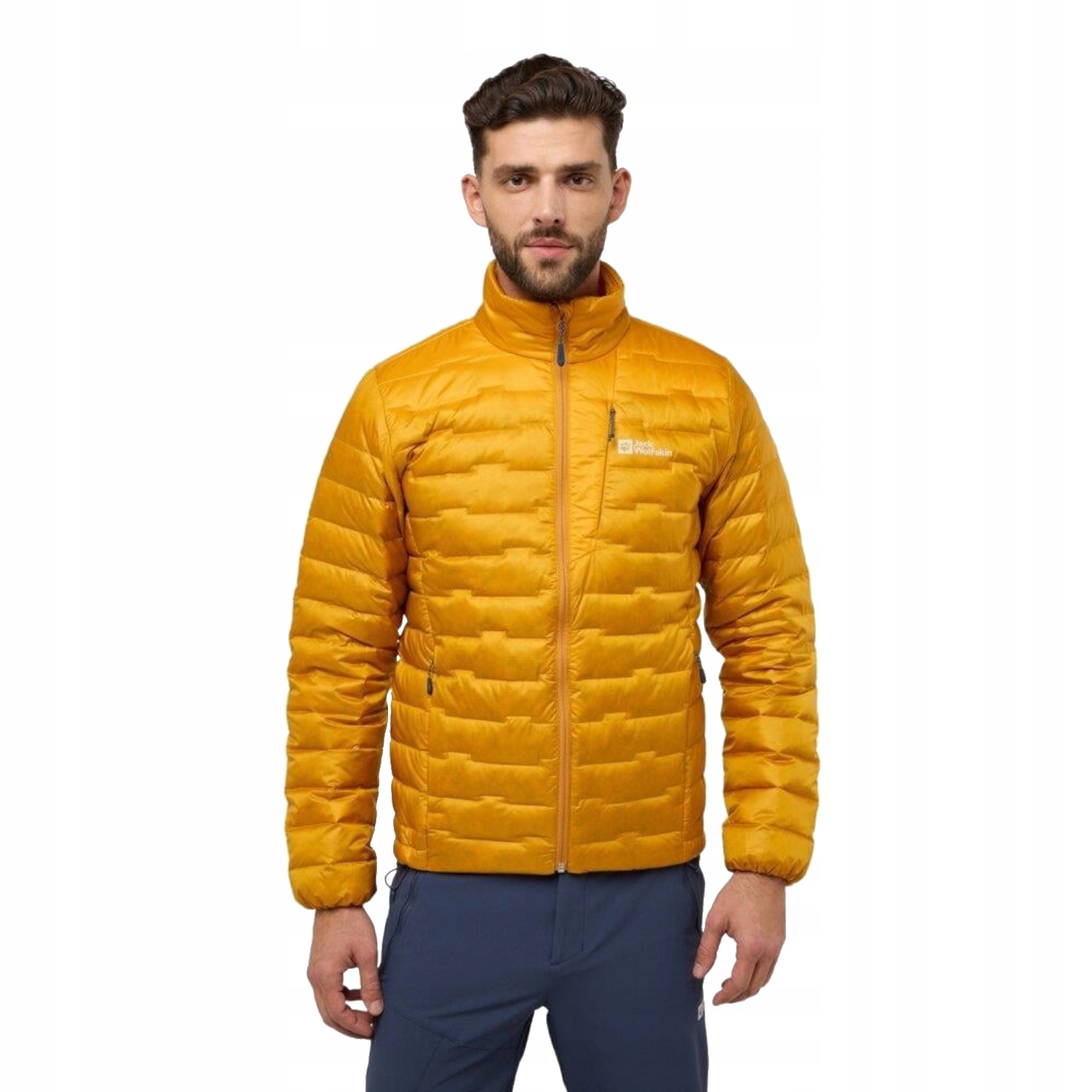Jack Wolfskin Passamani Down M Jacket [L] Pánská polyamidová bunda oranžová