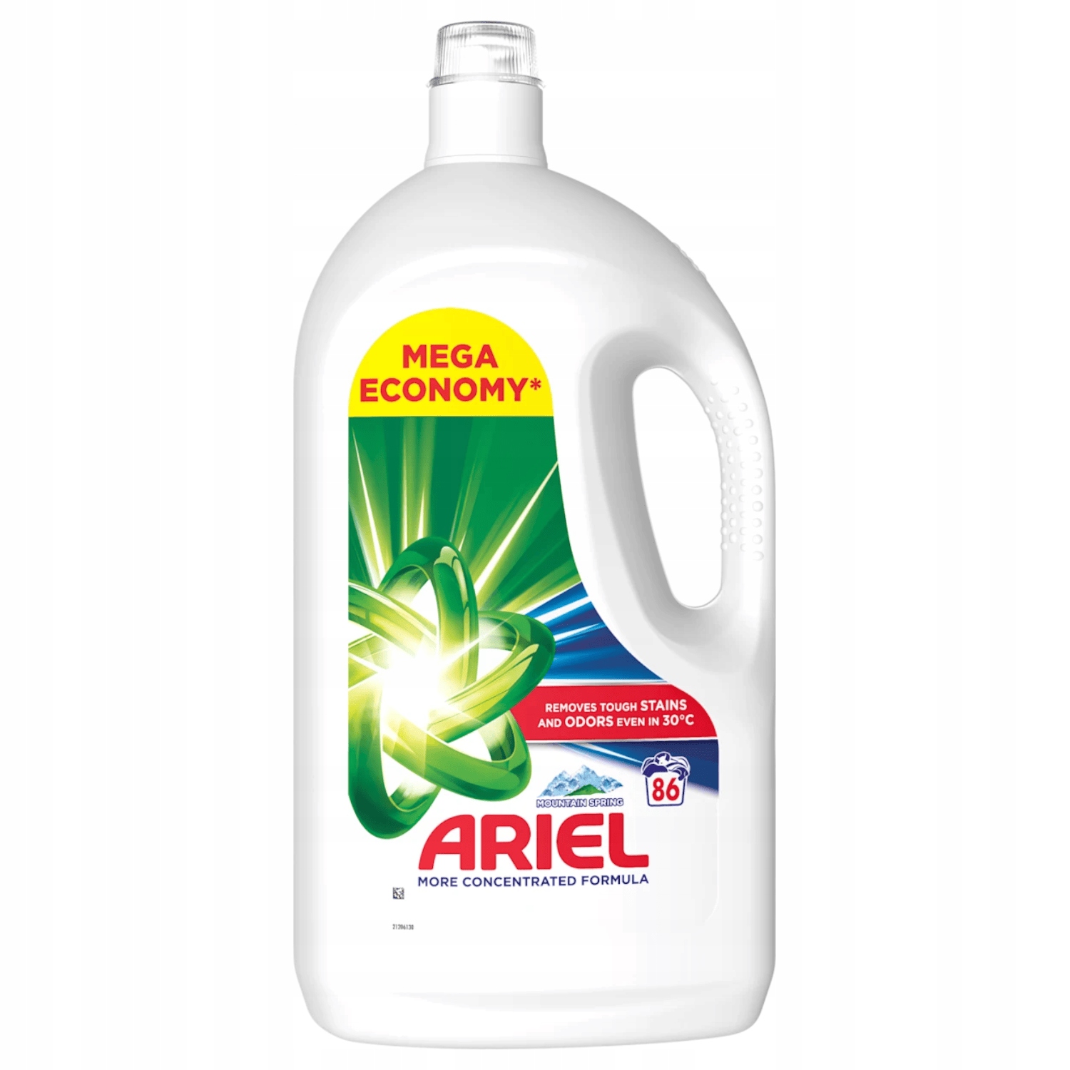 Tekutý prací prostředek Ariel White Mountain Fresh 86 praní 3,87 l
