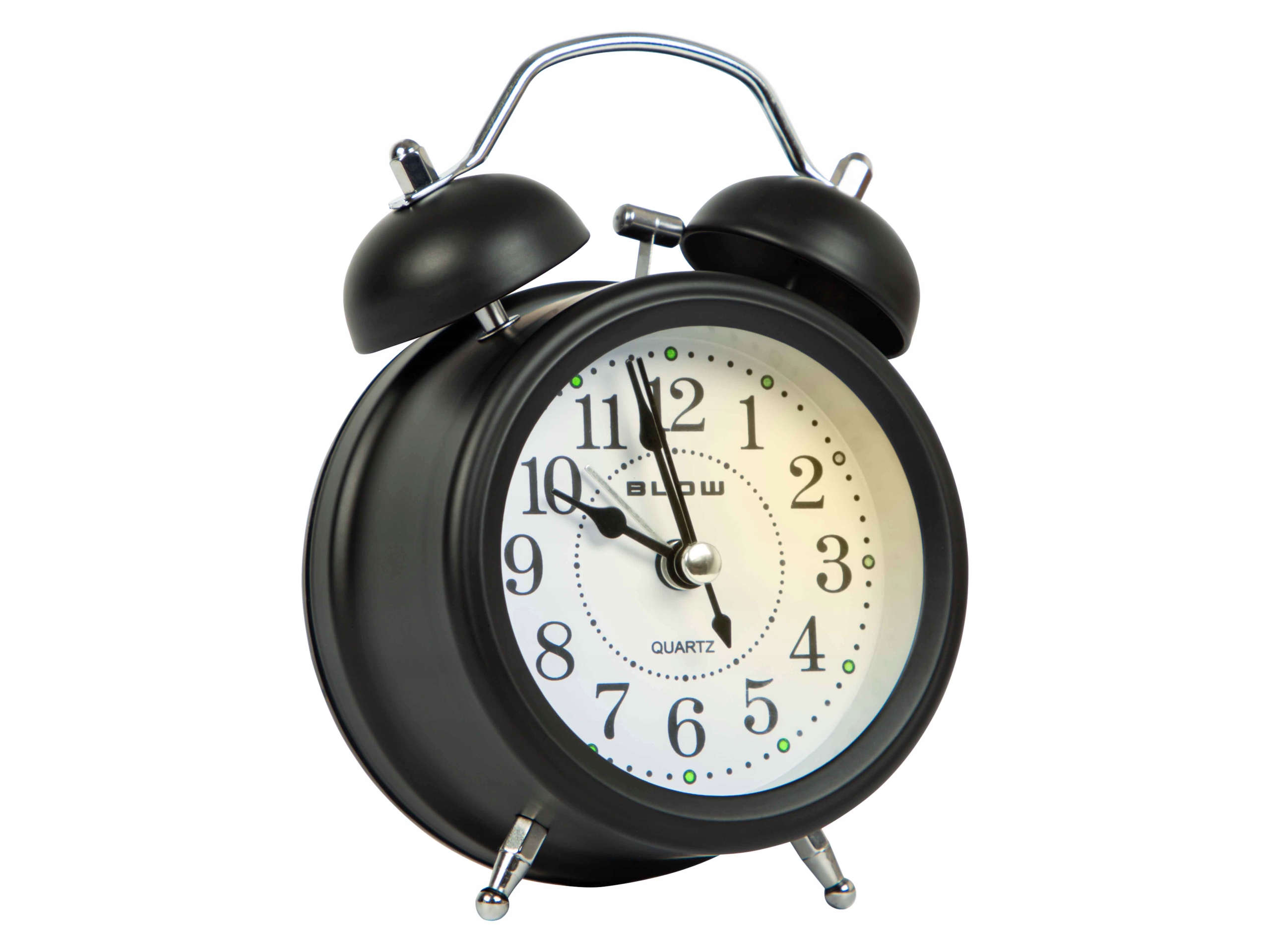 BUDZIK RETRO KLASYCZNY ZEGAR GŁOŚNY STOJĄCY VINTAGE ALARM PODŚWIETLENIE LED Marka Blow