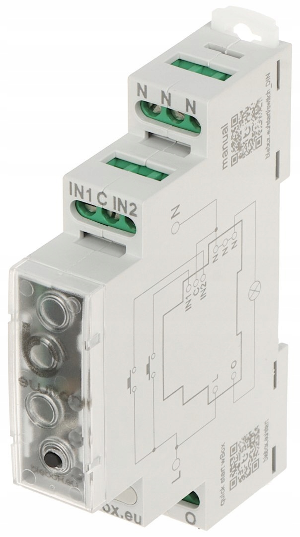 Inteligentný Prepínač Switchbox-din/blebox Wi-Fi, 230 V Ac