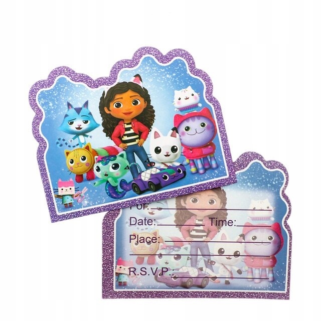 Koci Domek Gabi OBRUS dekoracje urodzinowe GRATISy Kolor wielokolorowy