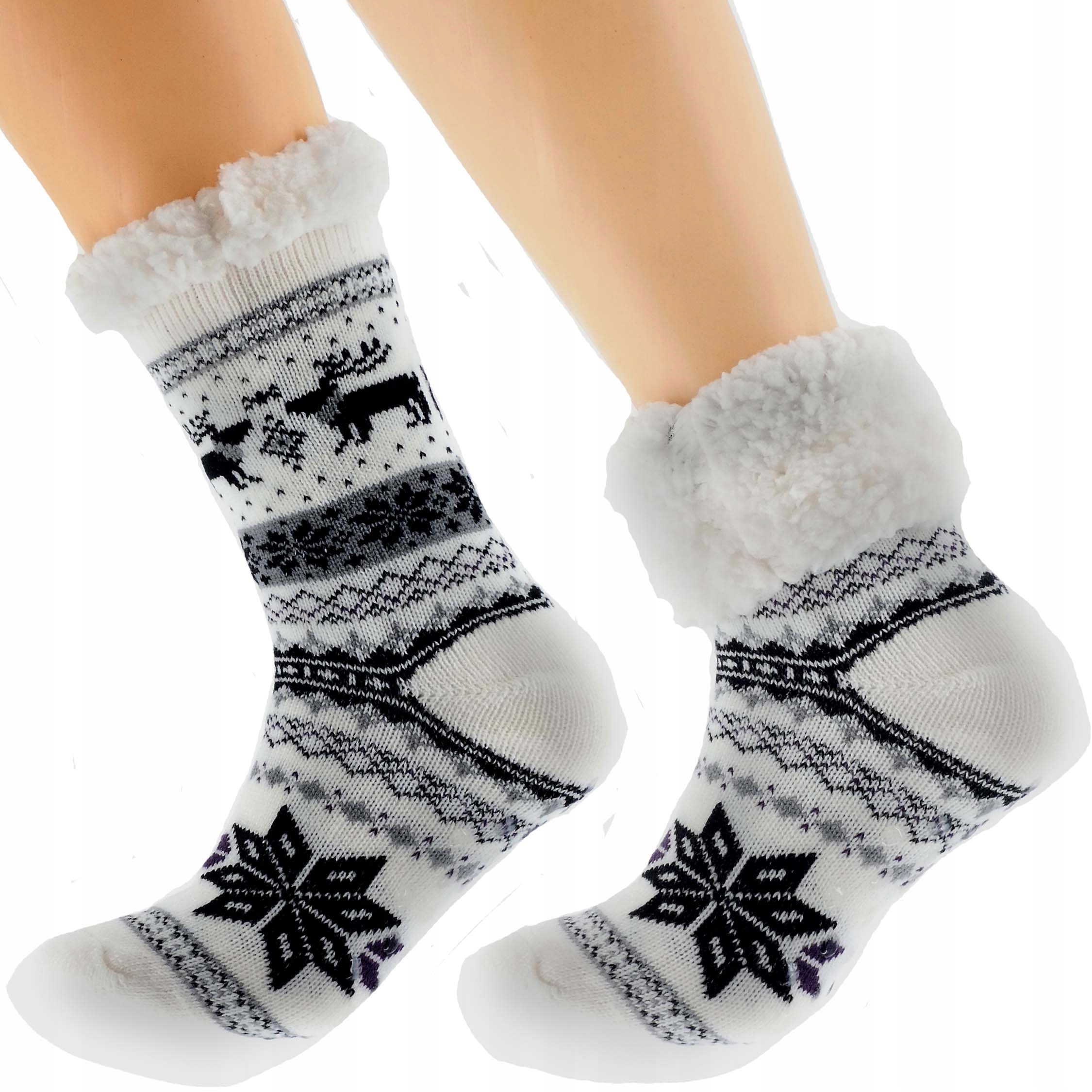 Ponožky Dámske na zimu Hrubé Nórske 36-41