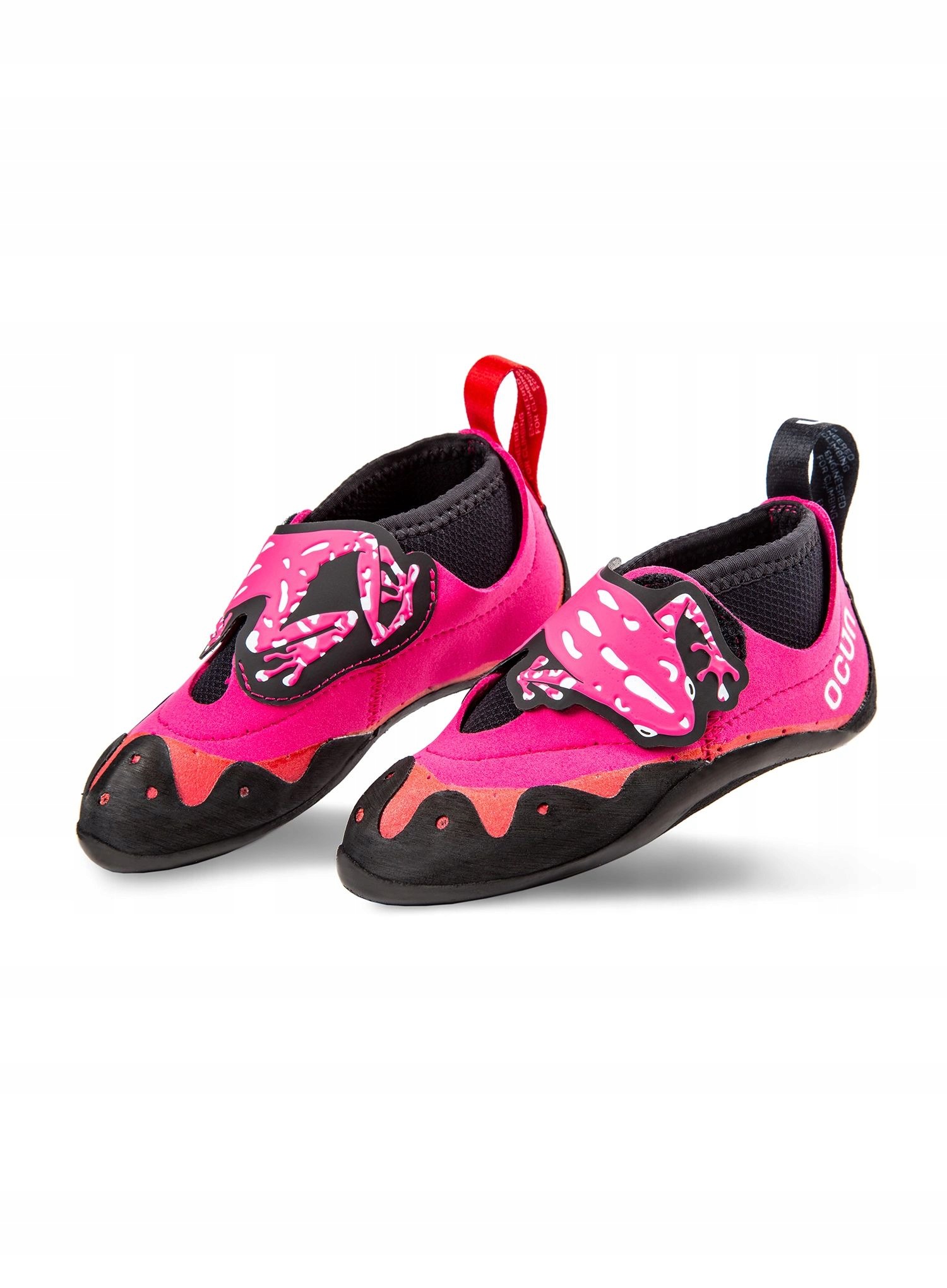 Buty wspinaczkowe na rzepy Ocun Ribbit pink/black 24/25