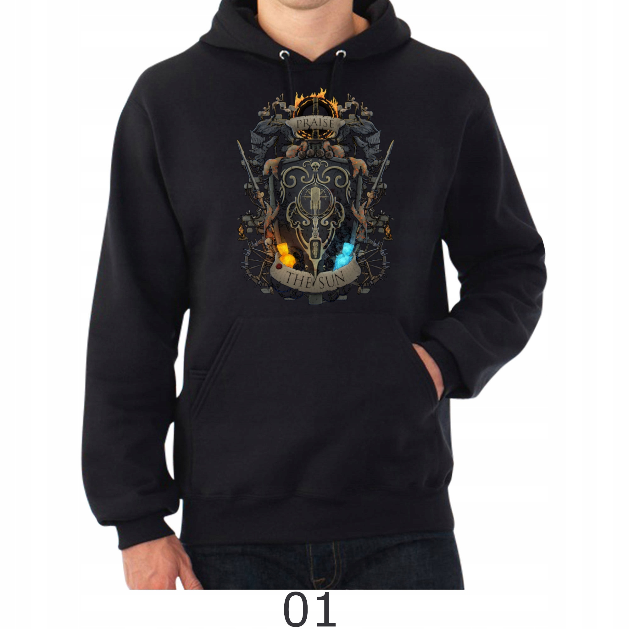 

Dark Souls Super Bluza z kapturem Dużo Wzorów