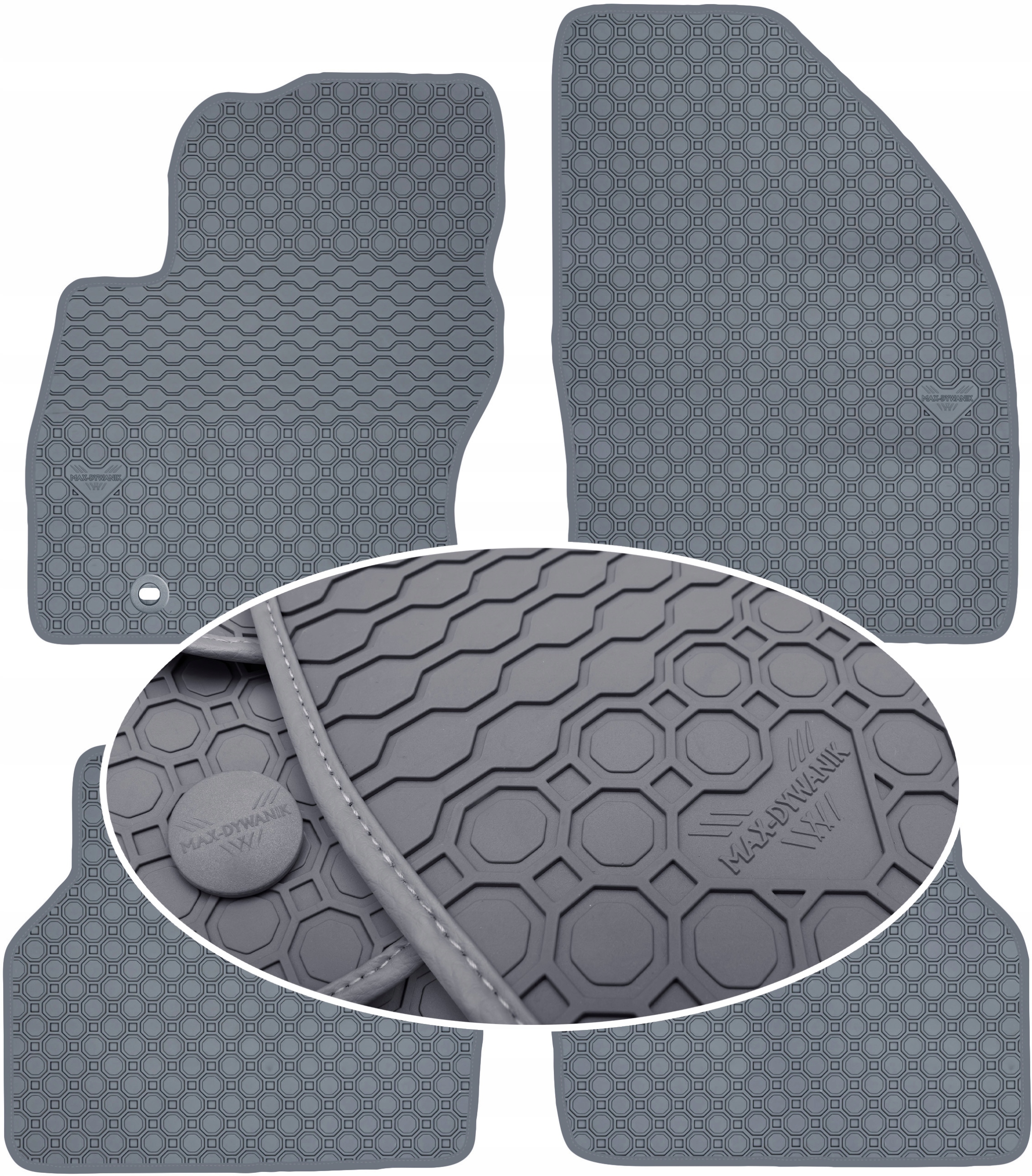 Ford Focus II 2004-2007 Koberce Šedé