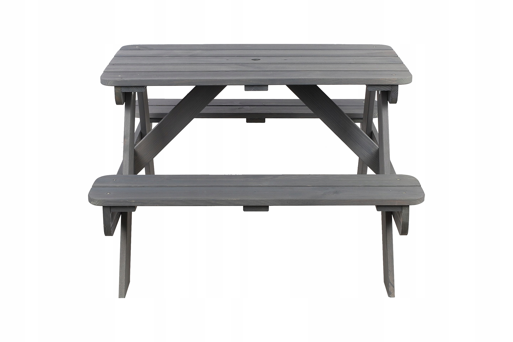 Stół piknikowy stół ogrodowy drewniany stół z ławkami stolik dla dzieci 1-6 Marka inna