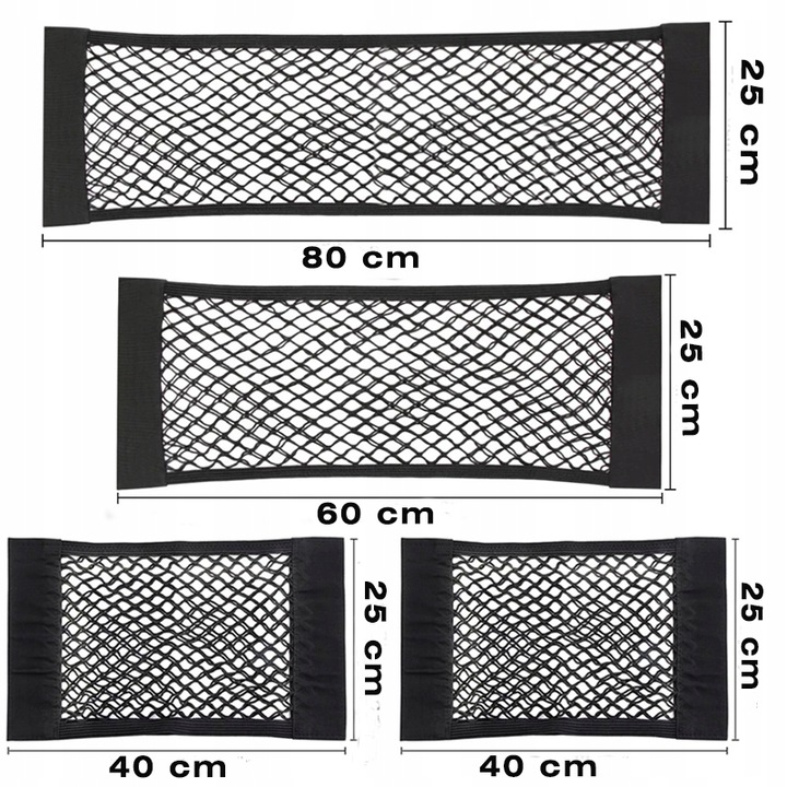 ZESTAW SIATEK DO BAGAŻNIKA SAMOCHODOWEGO RZEP XL EAN (GTIN) 6924905874143