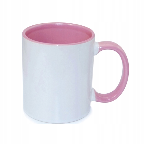 

Kubek 330ml Eco Funny Różowy Sublimacja