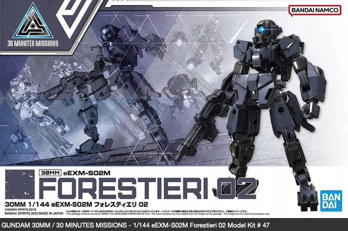 Gunpla Forestieri 02 plastikowy model do sklejania