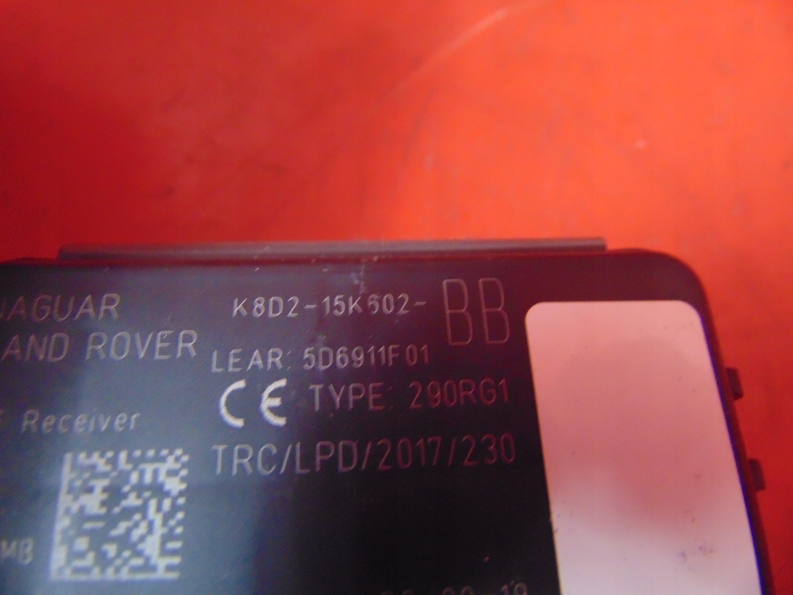 RANGE ROVER Evoque II L551 JAGUAR module control unit