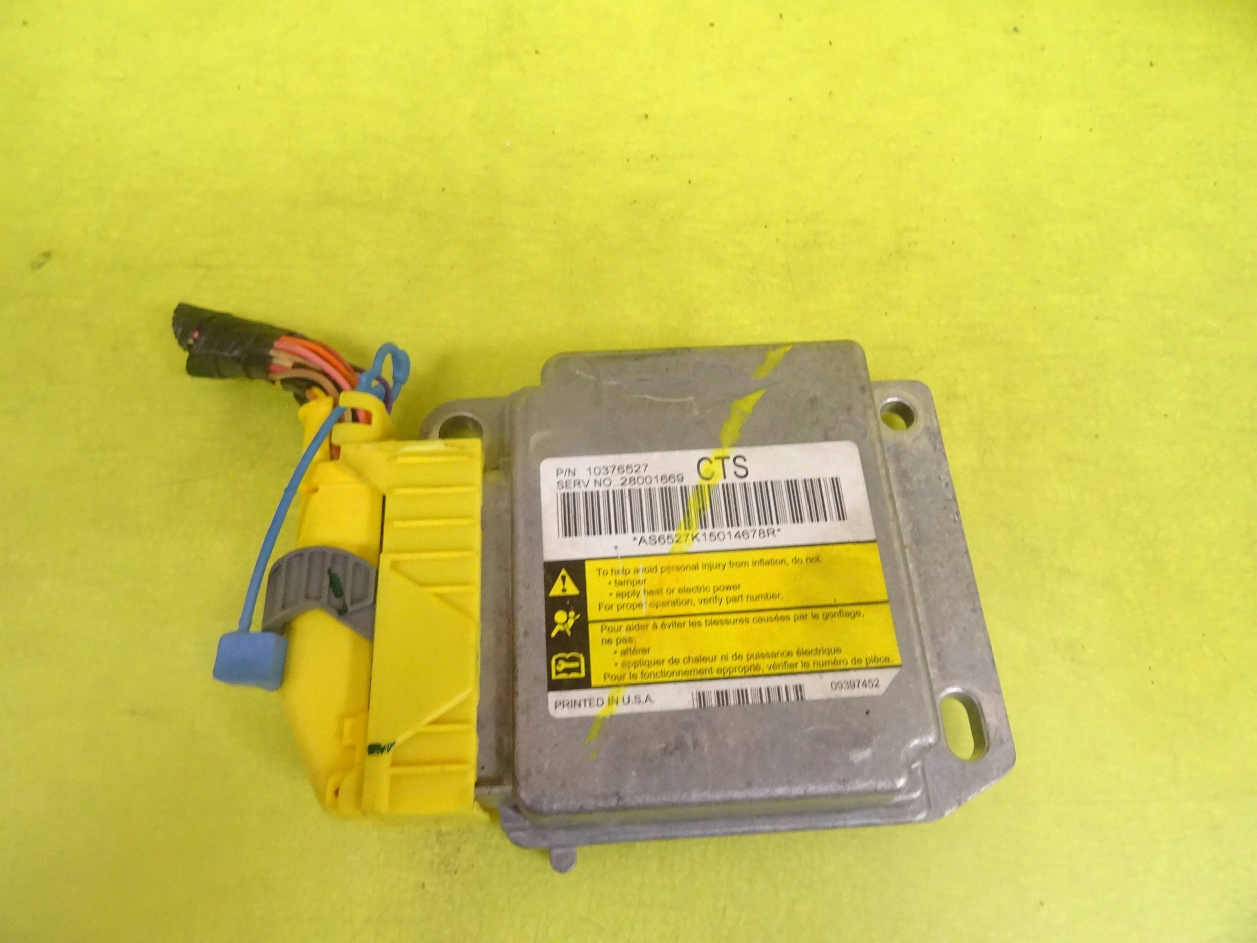 Блок airbag CTS 28001669 / 10376527 NR1211