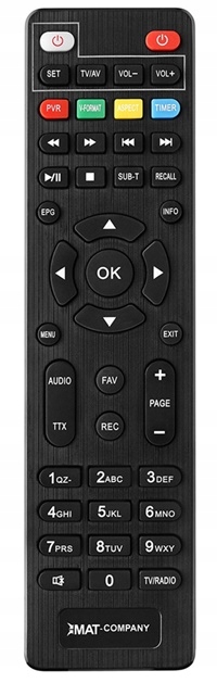 TUNER WIFI DEKODER STB HD DVB-T MPEG-4 E-AC3 AAC+ Model MAT-830T WIFI