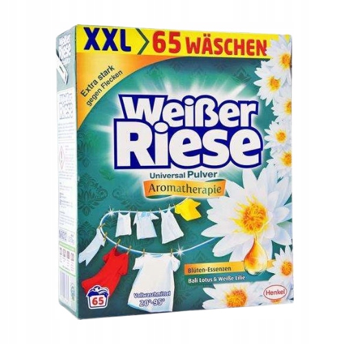 

Weiser Riese Uniwersalny Proszek z Niemiec 65 prań