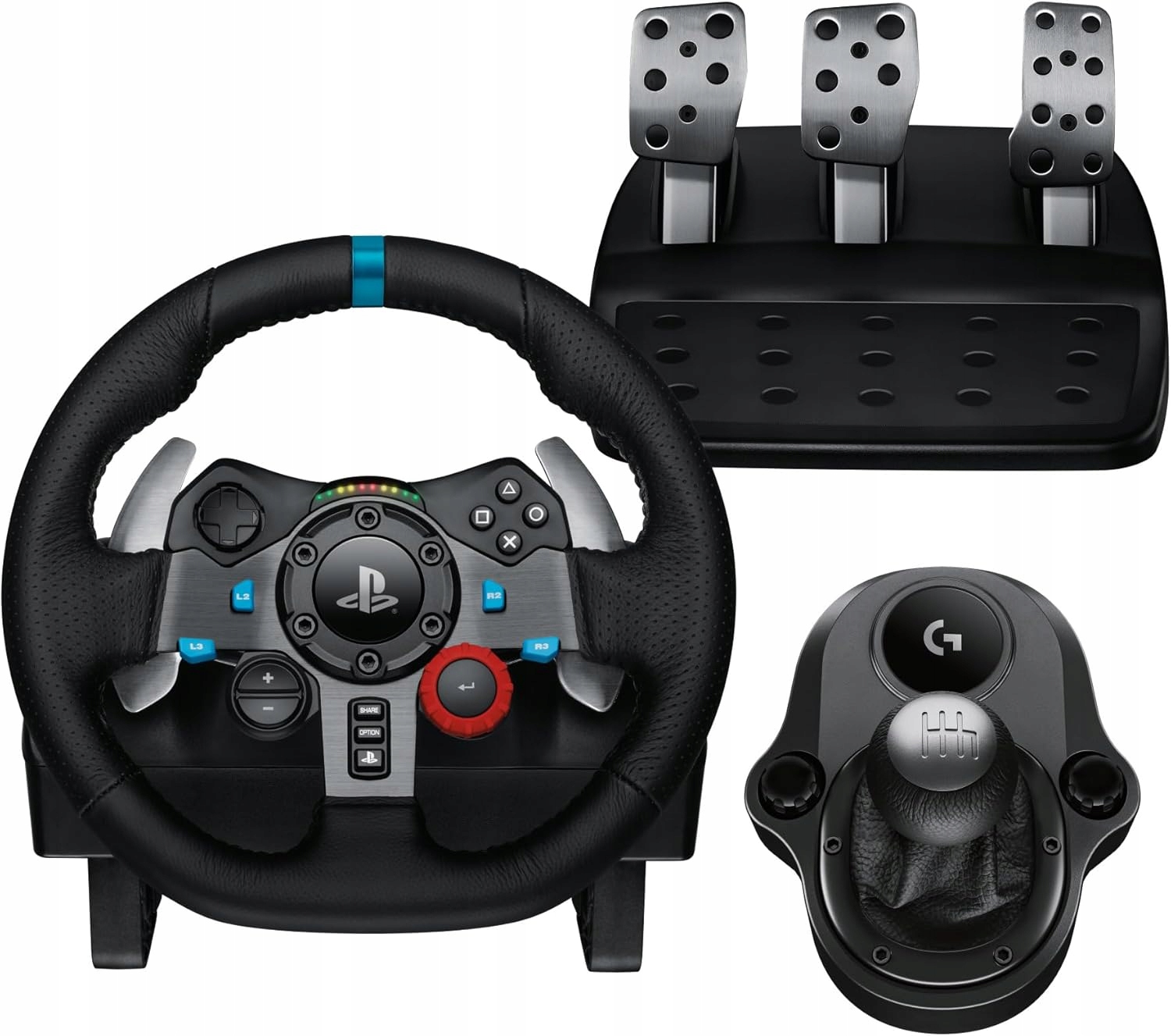 Logitech G G29 Se Driving Force volant pedále radiaca páka PS5, PS4 a Pc Mac