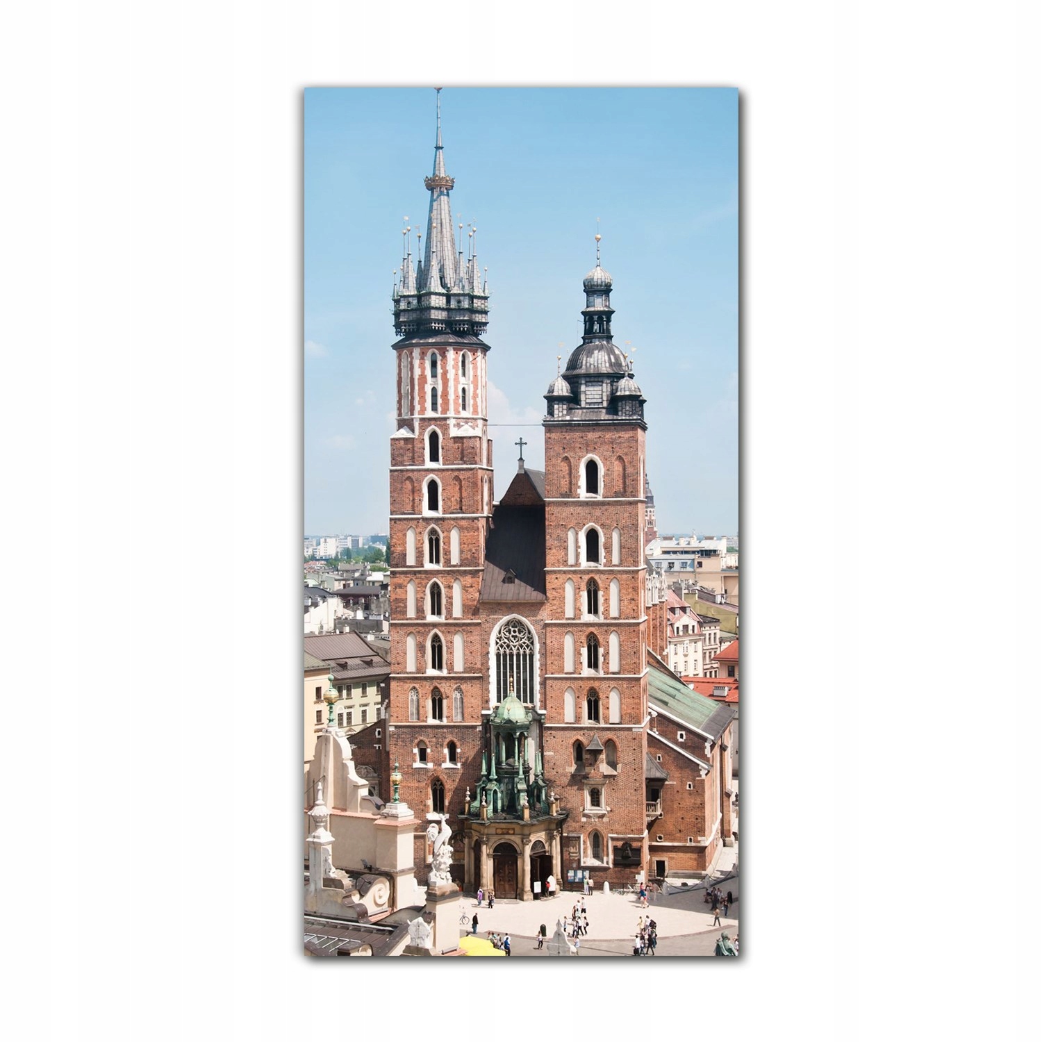 

Foto-obraz szklany 60x120 Kościół Mariacki Polska