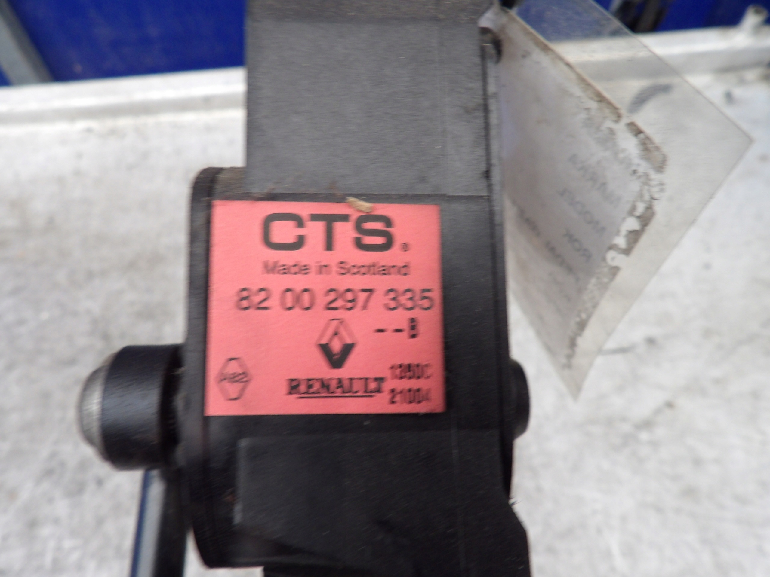 Renault Clio III 1,5 dci accelerator pedal