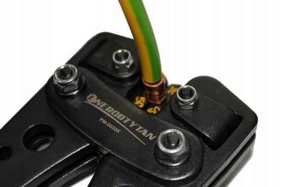 PM-0650K praska mechaniczna 6-50 mm2 Minimalny przekrój przewodu 6 mm²