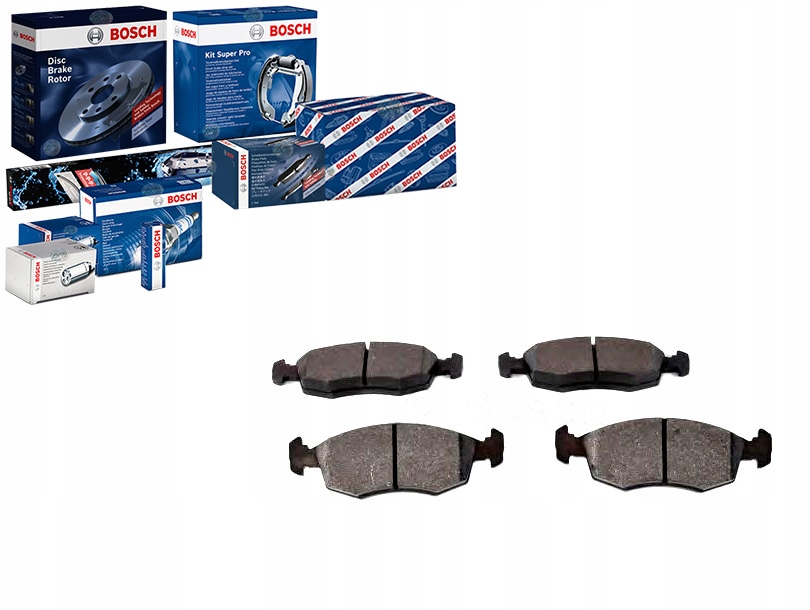 Sada Brzdových Destiček Bosch 9948131 9948038