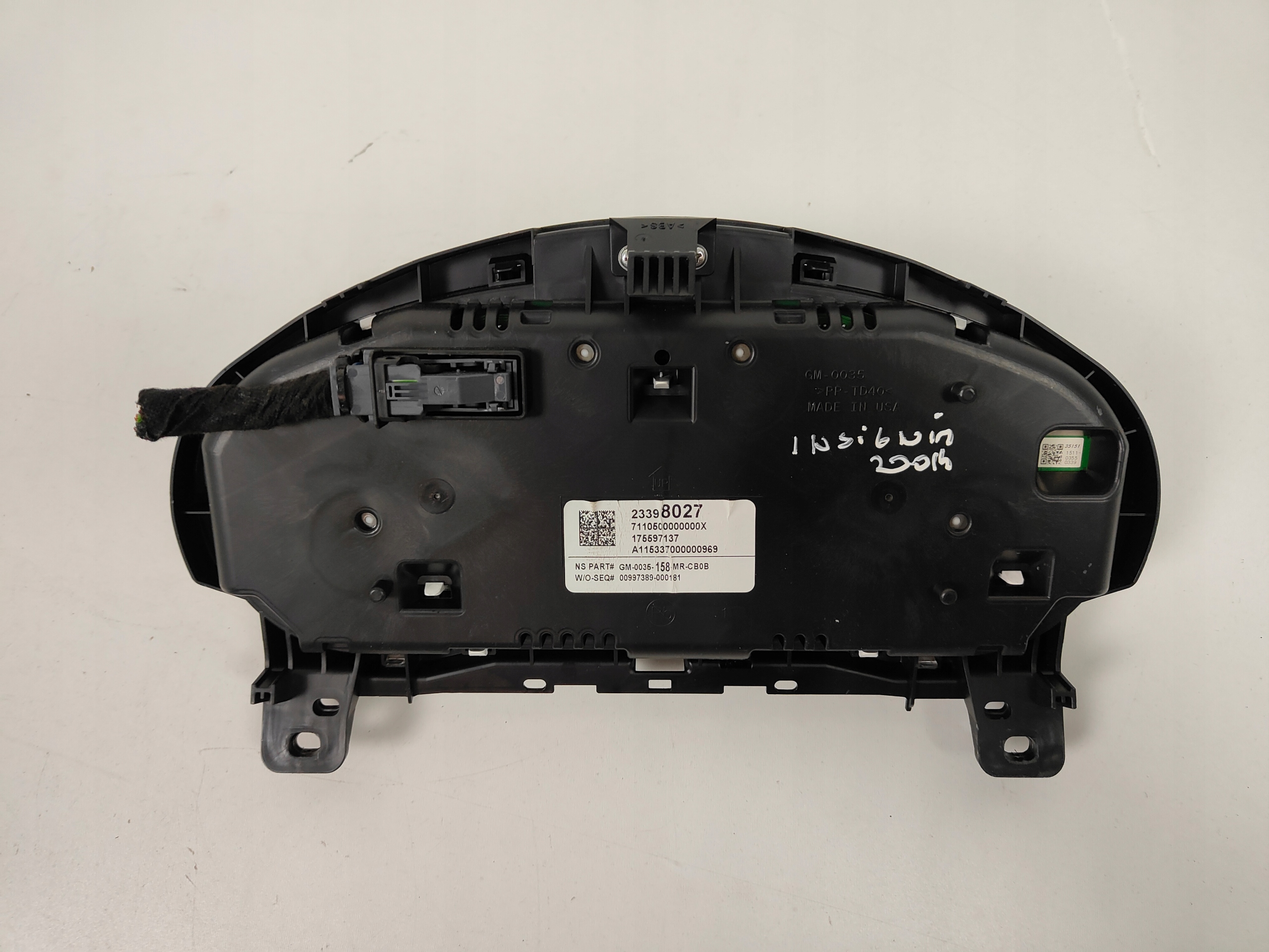 OPEL INSIGNIA A LIFT dials dials 23398027