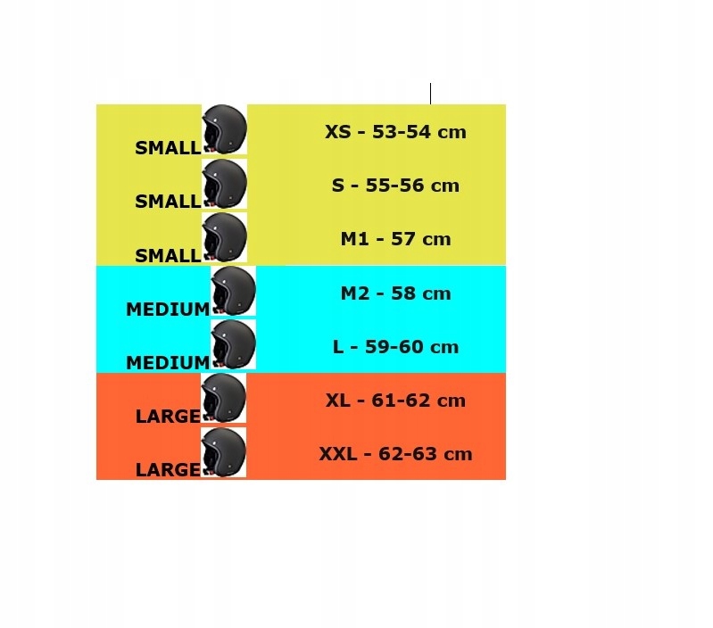 Kask Otwarty Jet Bandit Premium Dull Orange XL Producent inny