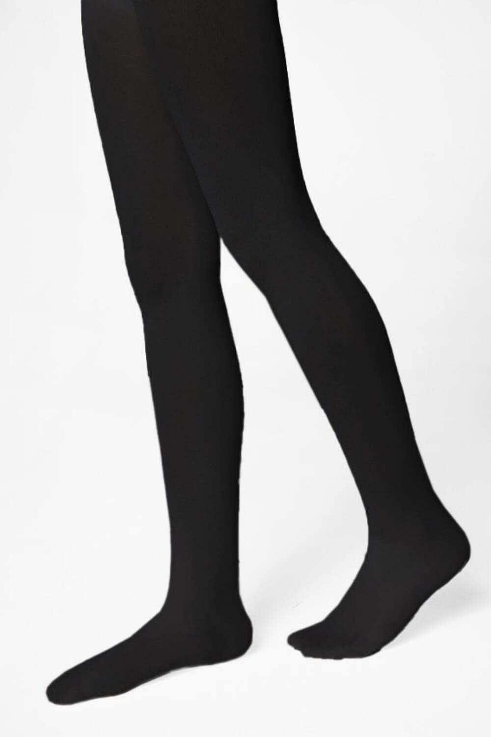 Rajstopy Dziecięce Mikrofibra 40 Den Czarne 122-128 cm Marka Inna marka