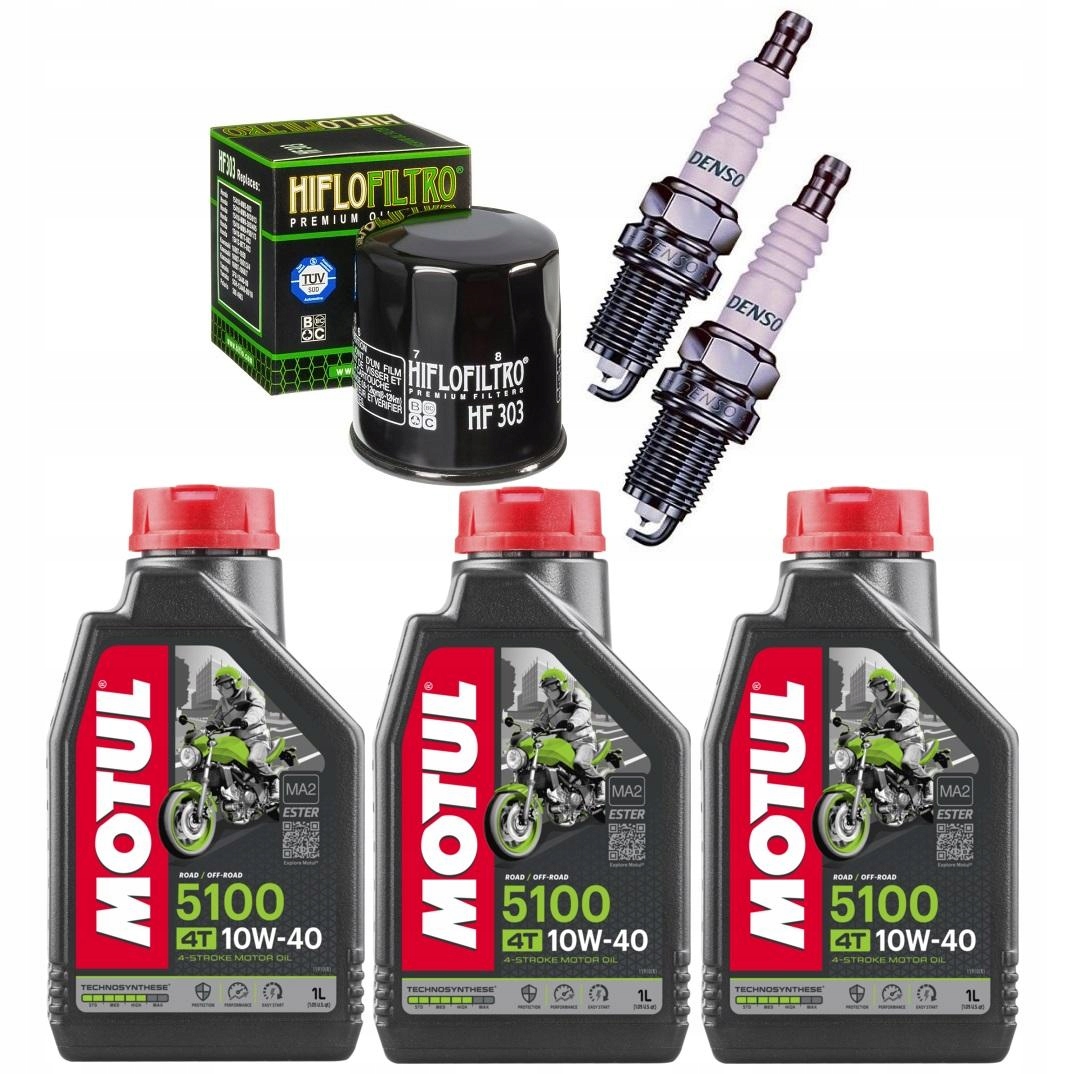 

Kawasaki Er 500 (ER-5) Twister olej+filtr+świece