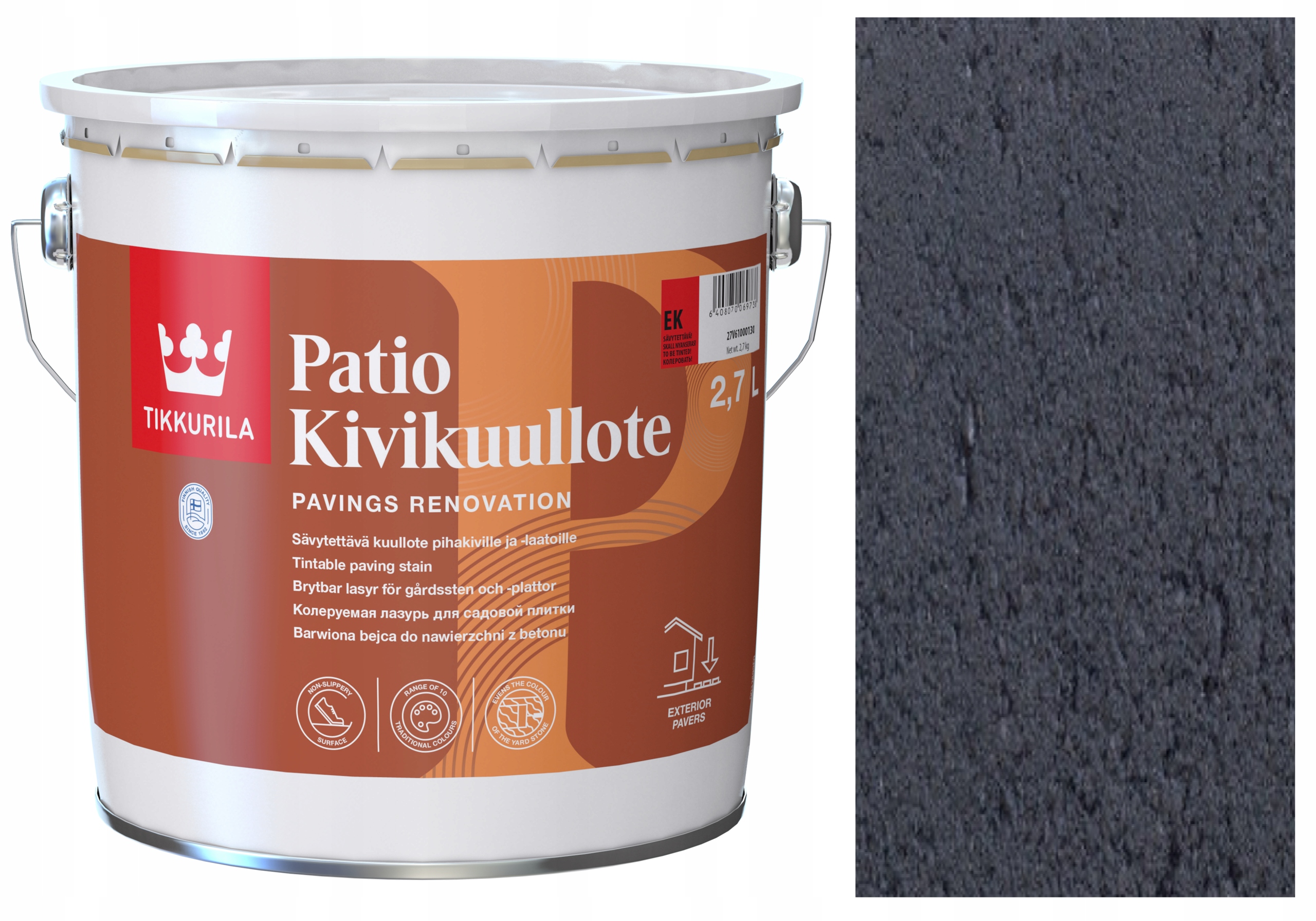 

Tikkurila Impregnat Kostki Brukowej Patio 2,7L EK4