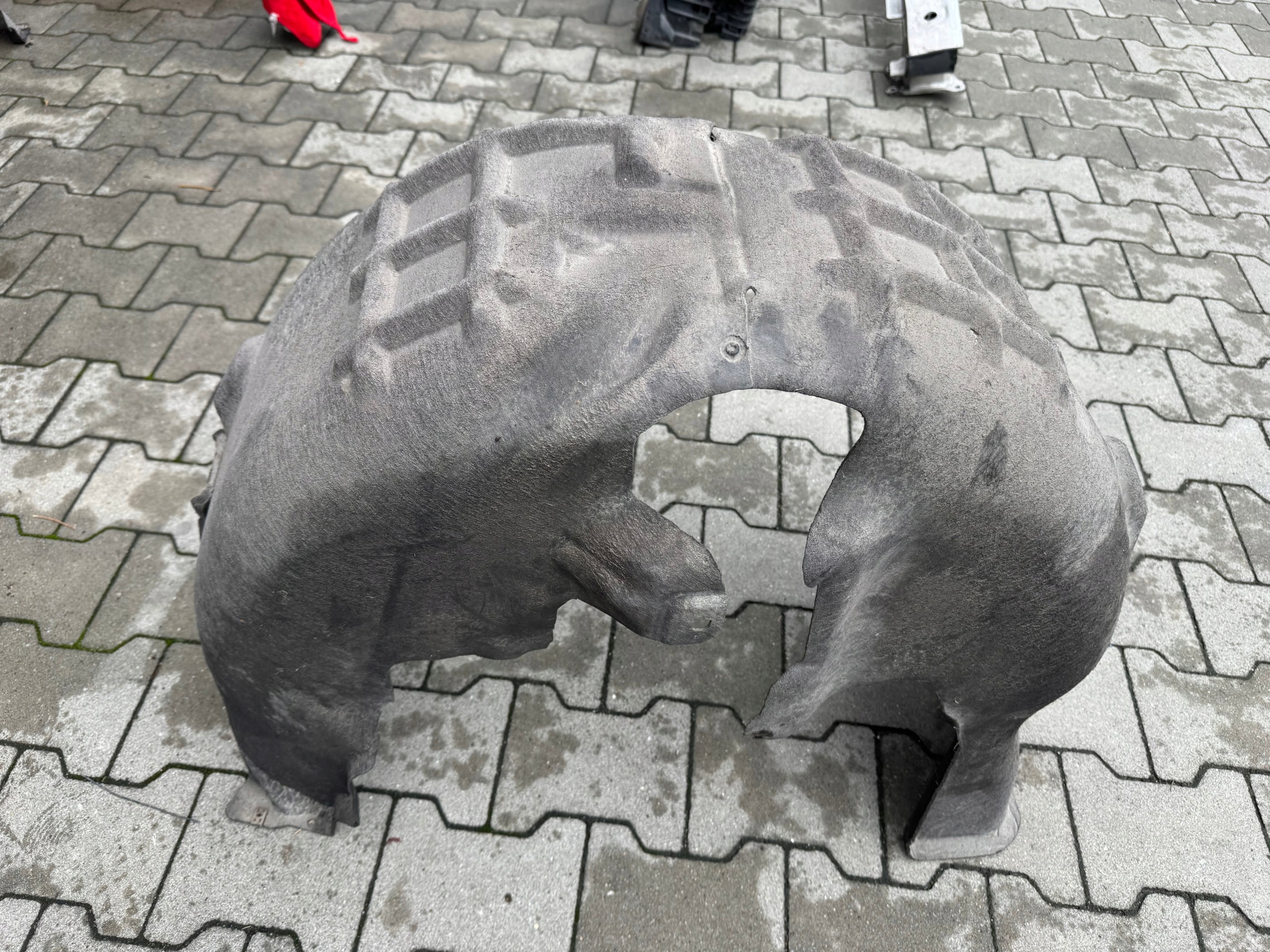 mudguard rear. rear part side right Audi A6 C7 4G0810172A