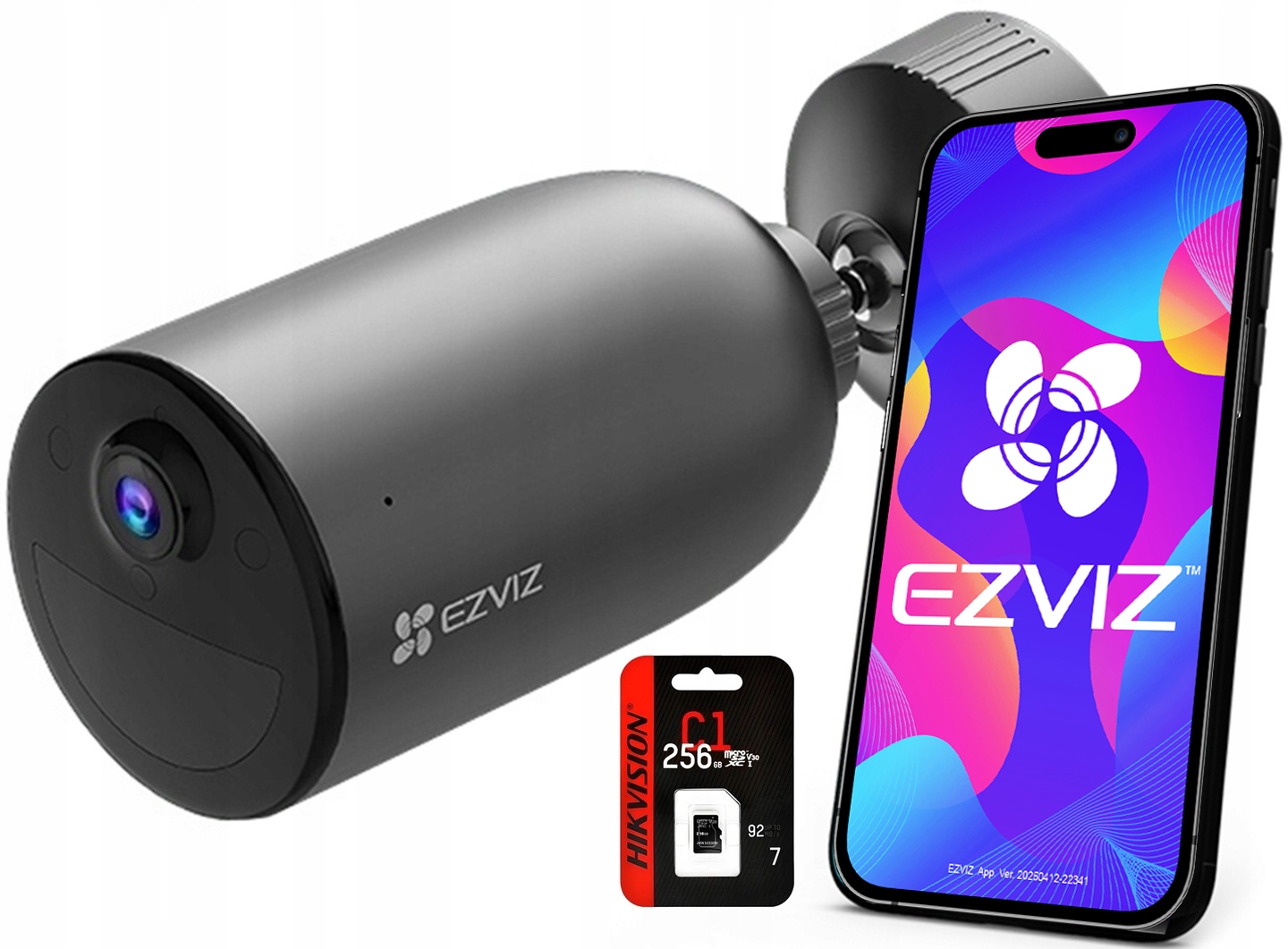 Vonkajšia WiFi kamera EB3 4G 3Mpx Lte Akumulátor Detekcia Ai karta 256Gb