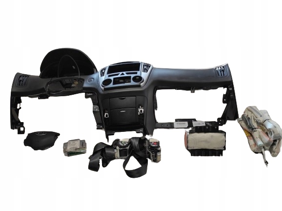 KIA CEED 1 I LIFT 09- DESKA KONSOLA PODUSZKI PASY KURTYNY