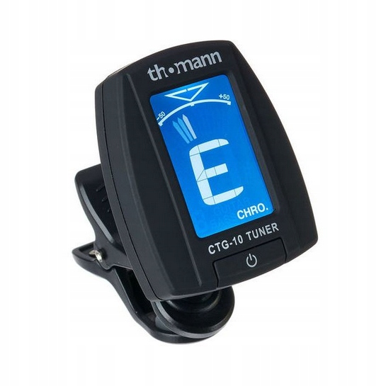 Tuner chromatyczny do gitary Uniwersalny Thomann CTG-10