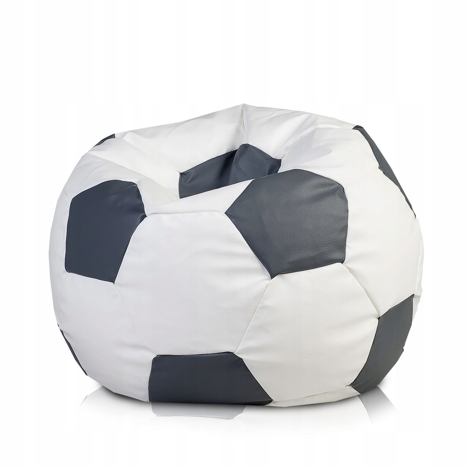 Pufa Piłka Nożna XL Ekoskóra Dolaro E15 popielaty Rodzaj worek