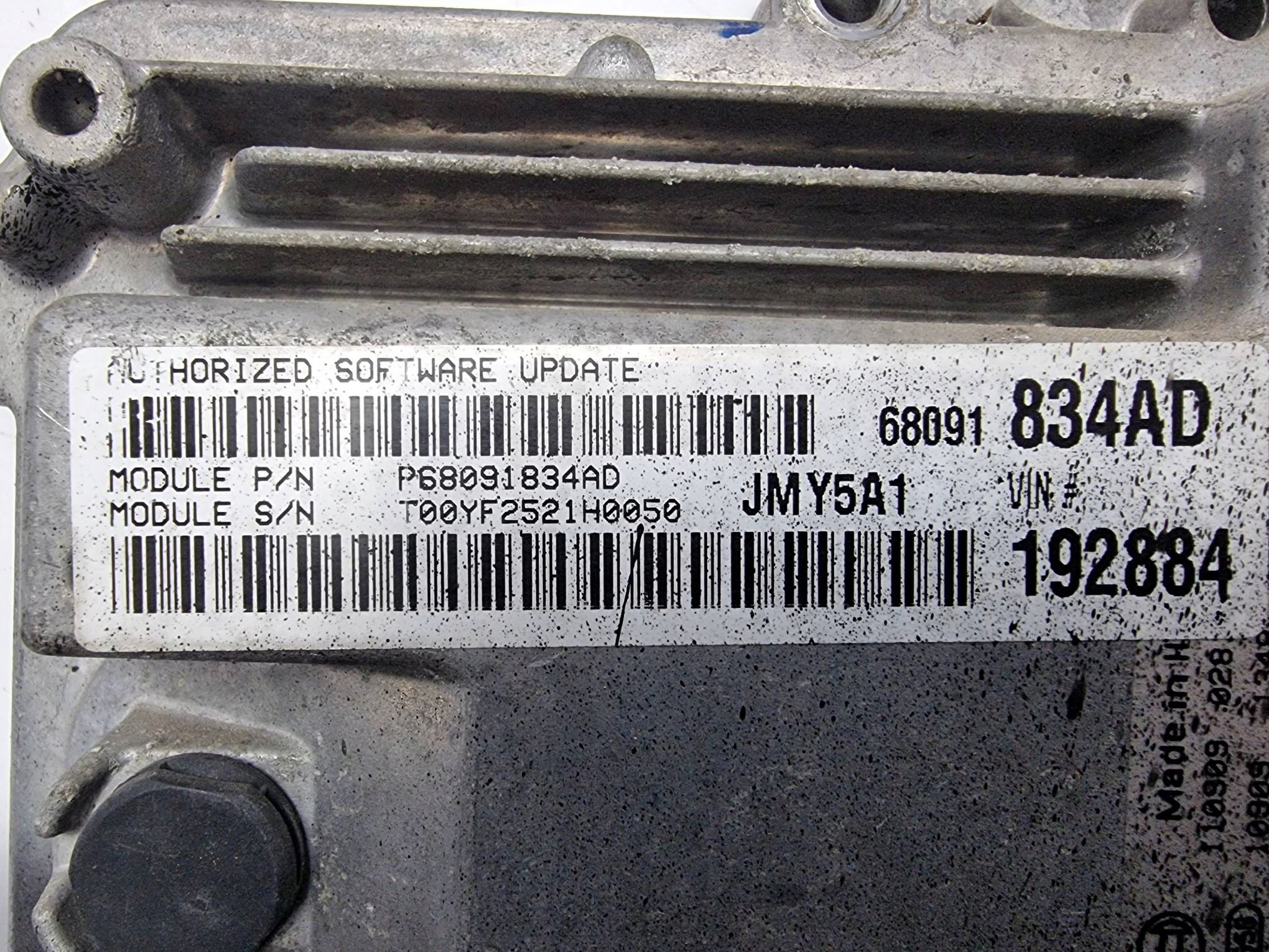 computer Motore ECU P05150620AC 2.0 JTD FIAT FREEMONT