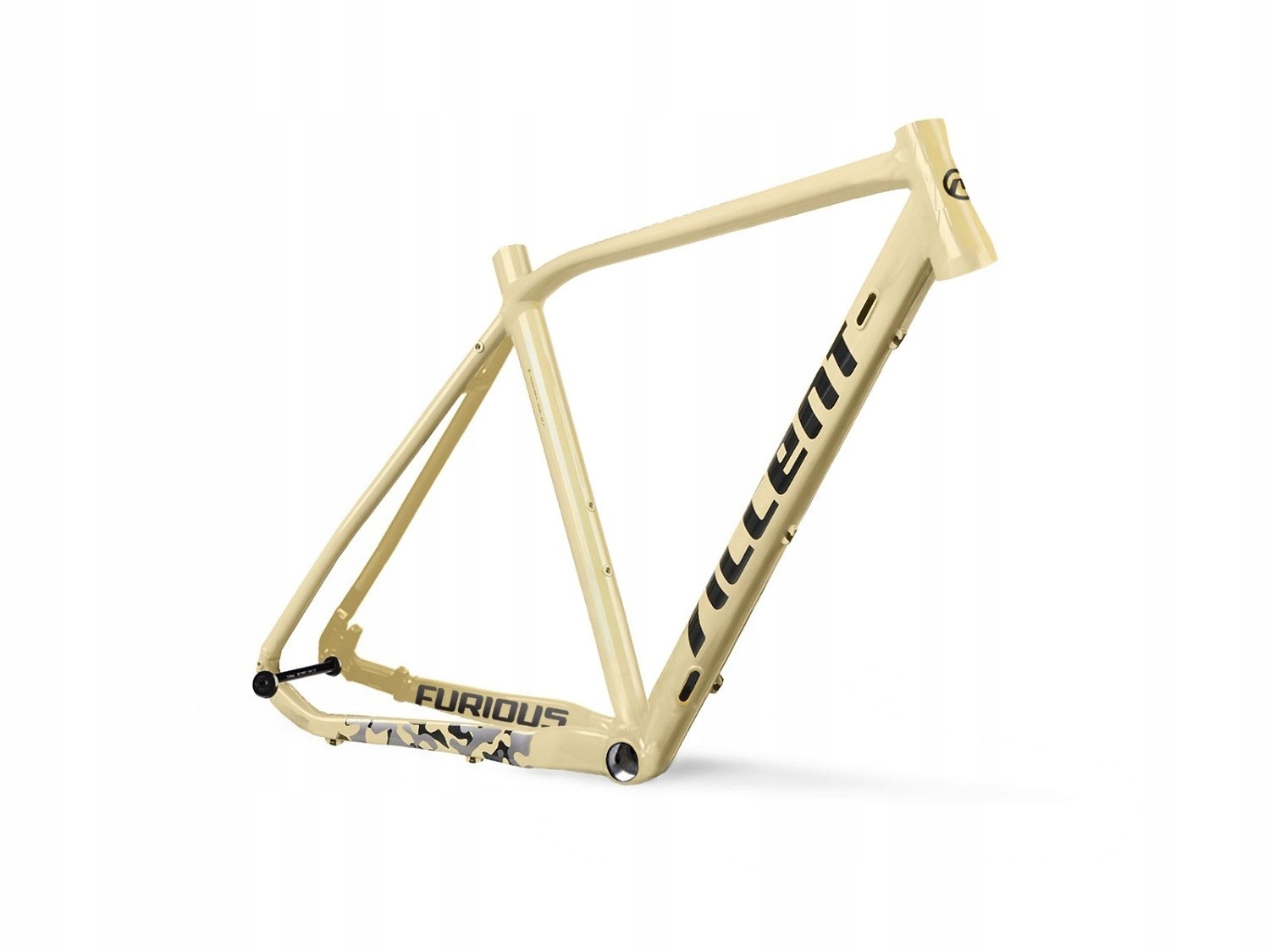 Rám gravel Accent Furious Pro, desert camo, velikost L