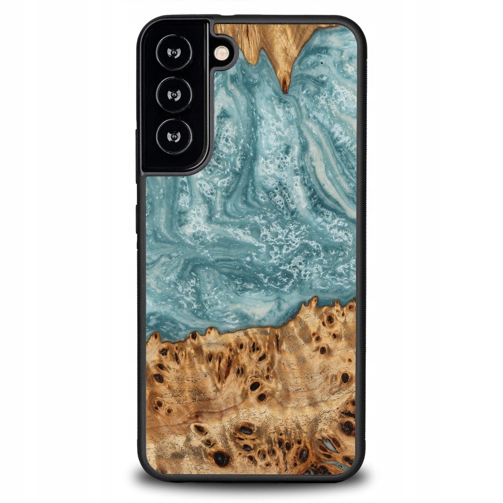 Pouzdro Bewood Unikátní pro Samsung Galaxy S22 Plus Planety Uran