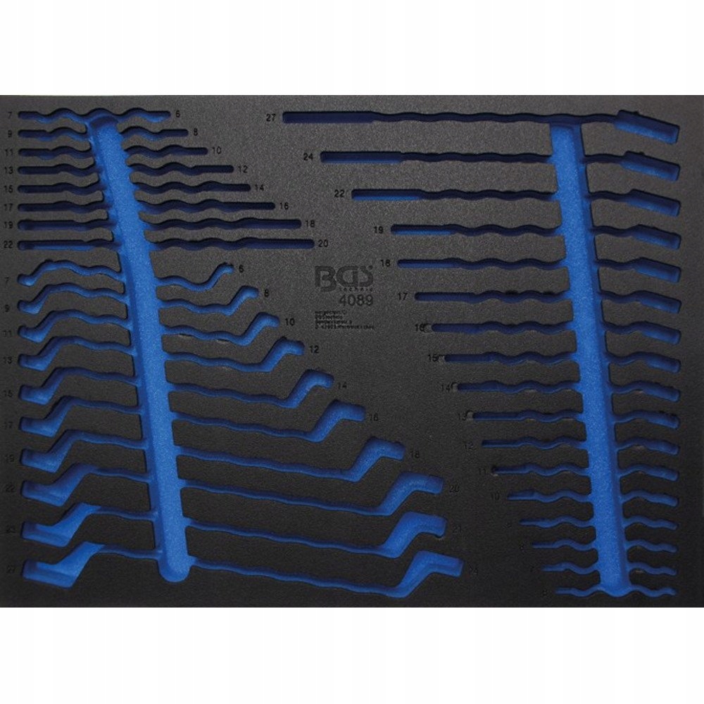 Bgs 4089 Wkładka do szuflady 3/3 klucz płaski / Kod producenta 4089