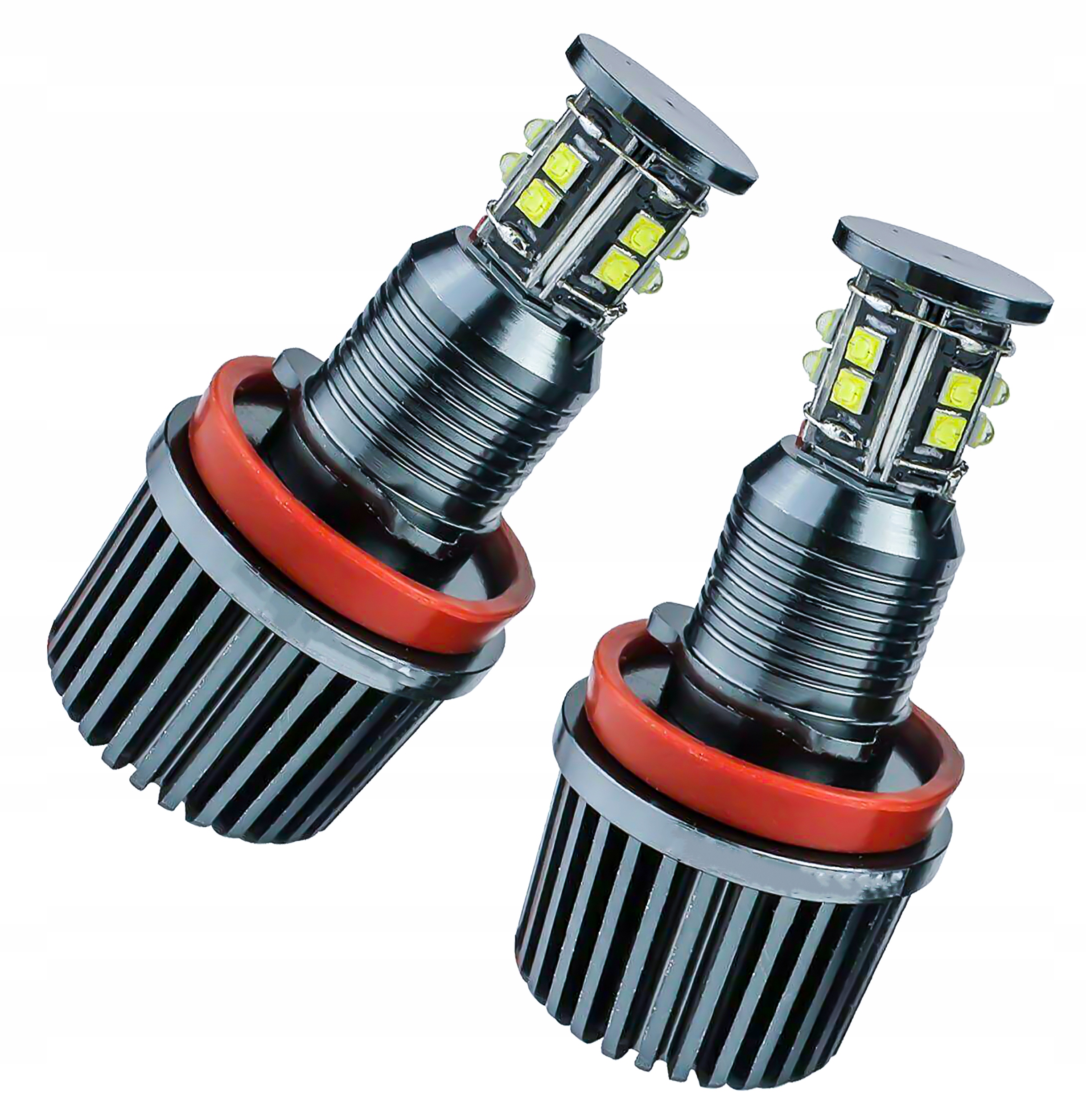 Komplet 2 Led Markery Bmw Ringi Angel Eyes H8 240W LCi Polift Lampy Xenon