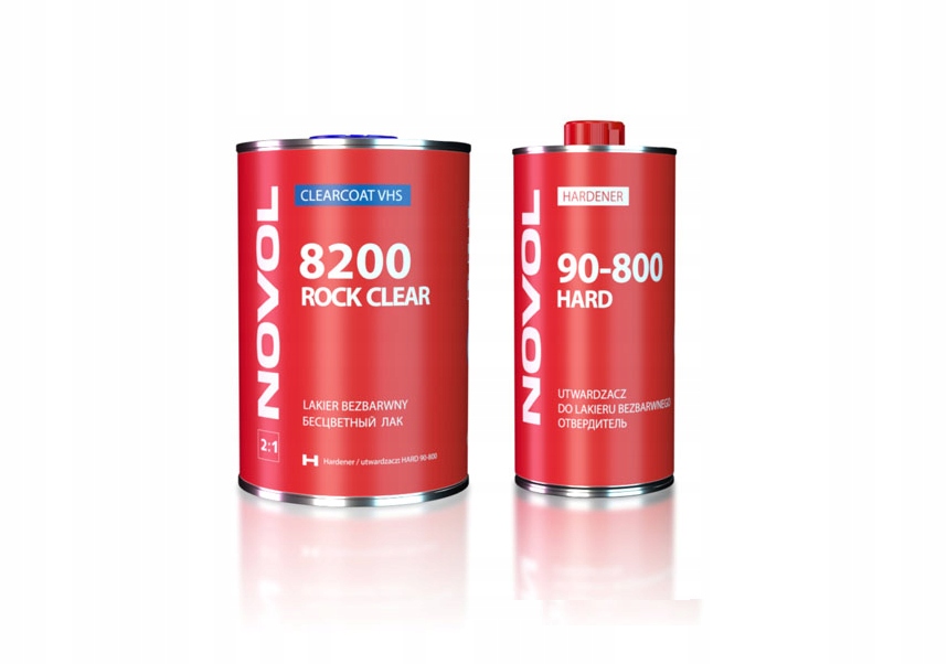 Novol ROCK CLEAR 8200 lakier bezbarwny 1L utw