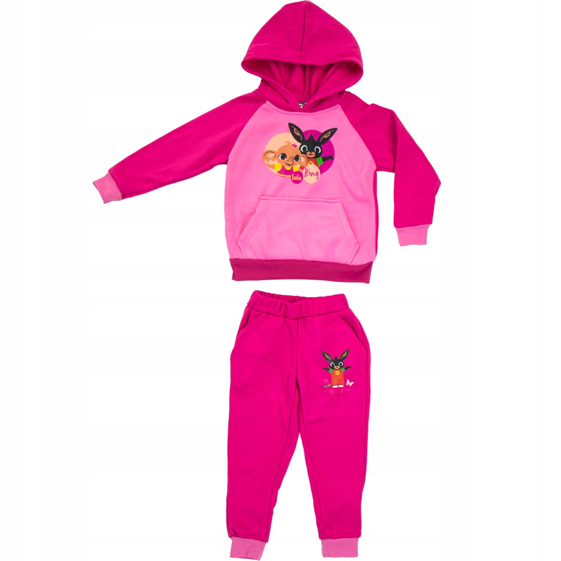 

Dres Królik Bing 116 Bluza + Spodnie Różowy 6+