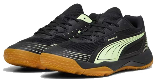 Sportovní boty do haly Puma 107850 01 fotbalové sálovky černé 45