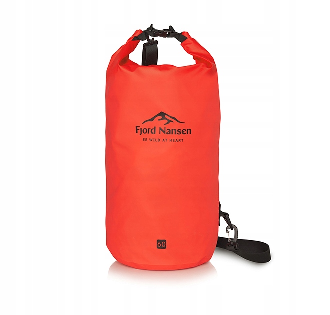 Wodoodporny worek Fjord Nnsen Adventure Kajbag 60L czerwony n