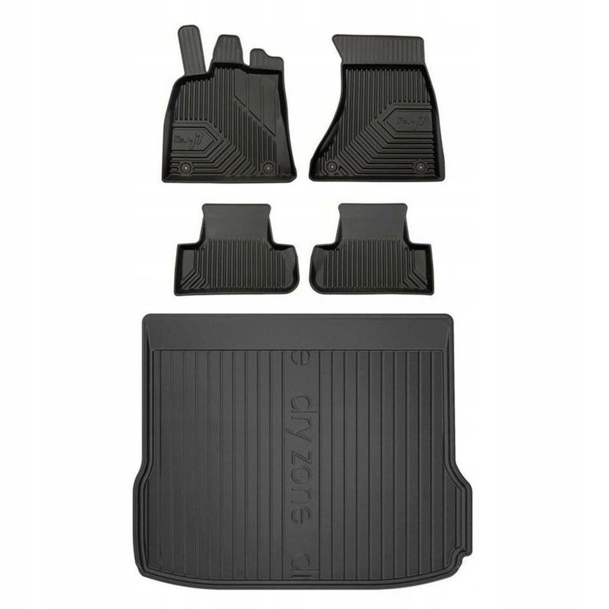 Gumová sada kobercov a rohoží Audi Q5 I 2008-2016