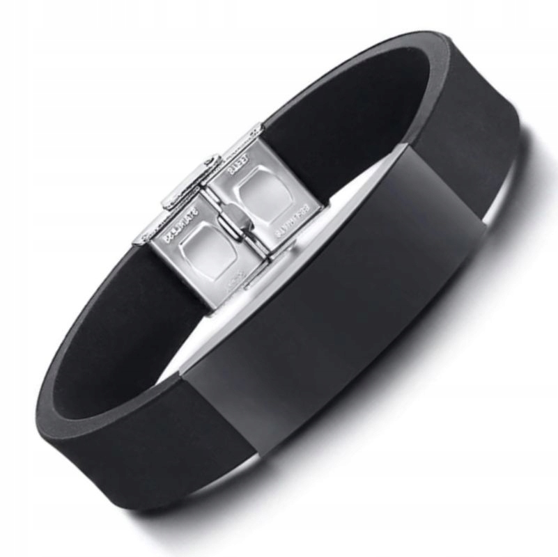 Bransoletka DLA SYNA od MAMY TATY RODZICÓW GRAWER Marka STEELOVA