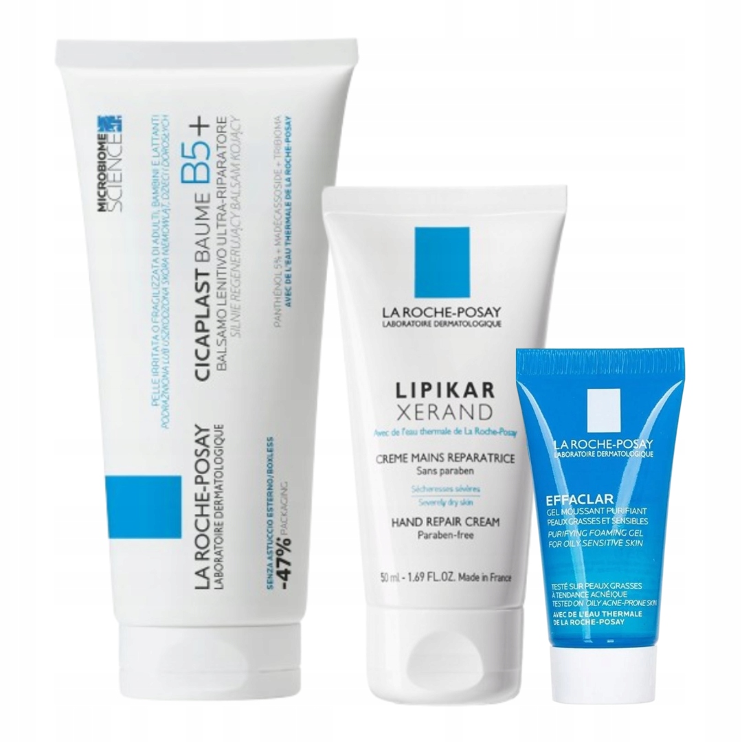 Balsam La Roche-Posay Cicaplast B5+ Silnie Regenerujący,Krem Lipikar do rąk