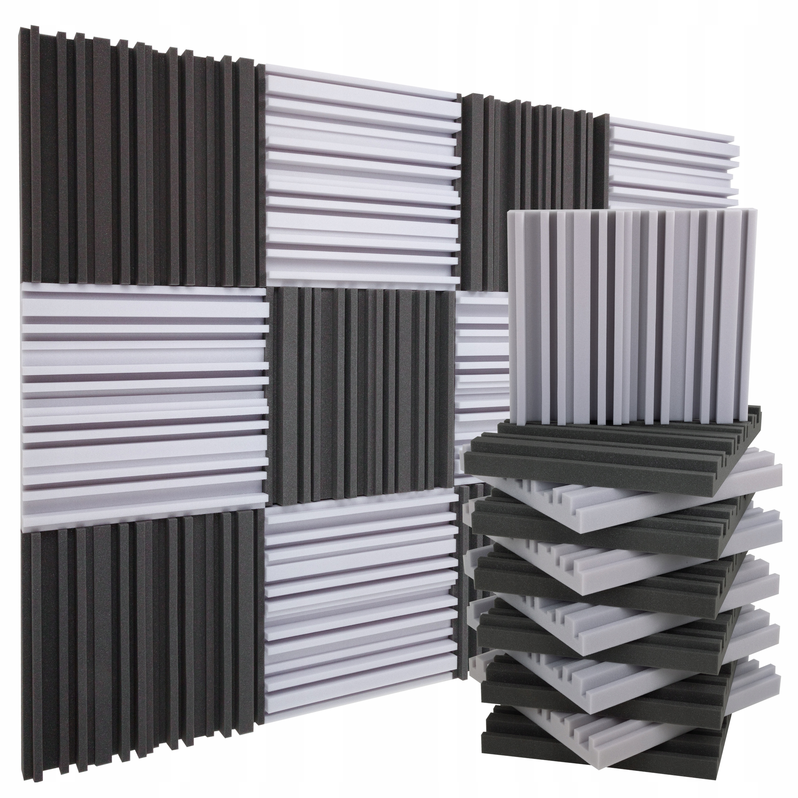 Sada akustických panelov Ekvalizérov do štúdia a konferenčnej miestnosti 3 m2